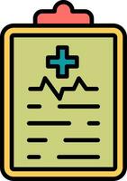 Medical Report Vector Icon