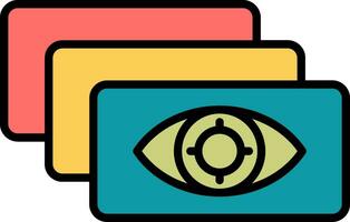 Depth Perception Vector Icon