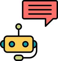 Chatbot Vector Icon