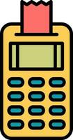 Pos Terminal Vector Icon