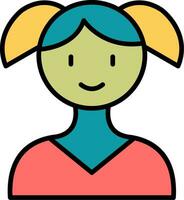 Girl Vector Icon