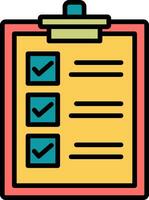 Checklist Vector Icon