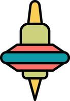 Spinning Top Vector Icon