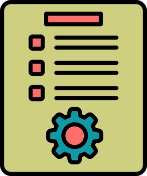 icono de vector de documento