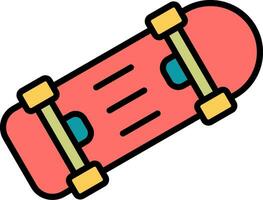 Skateboard Vector Icon