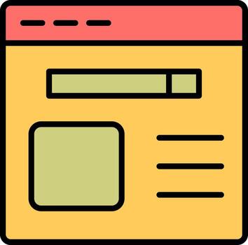Browser Vector Icon