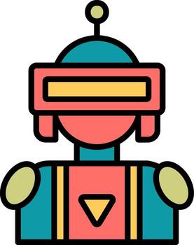Robot Vector Icon