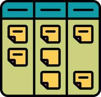 Kanban Vector Icon