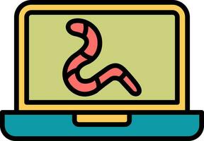 worm Vector Icon