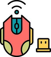 Wireless Mouse Vector Icon