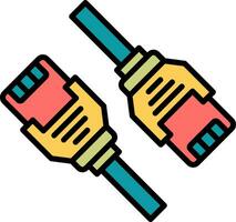 Network Cable Vector Icon