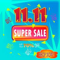super sale banner template design for web app or social media. vector