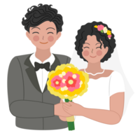 Casamento casal clipart png