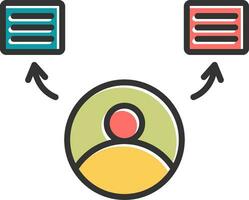 Natural Language Processing Vector Icon