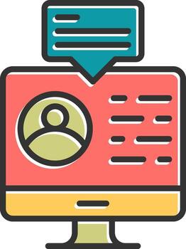 Digital Assistant Vector Icon