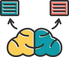 Natural Language Processing Vector Icon