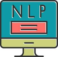 nlp vector icono