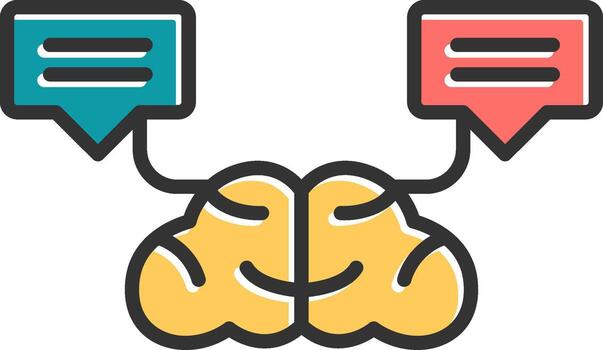 Natural Language Processing Vector Icon