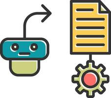 Natural Language Processing Vector Icon