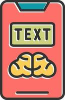 Text Vector Icon