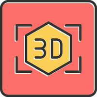 icono de vector 3d