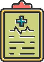 Medical Report Vector Icon