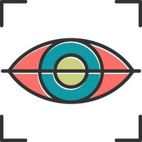 Eye Scan Vector Icon