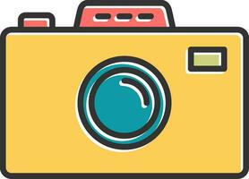 Photo Camera Vector Icon