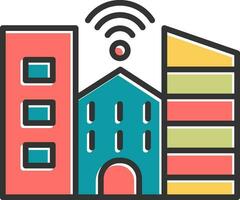 Smart City Vector Icon