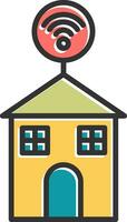 Smart House Vector Icon