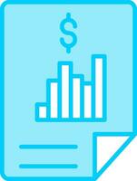 Financial Report Vector Icon