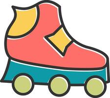 Roller Skate Vector Icon