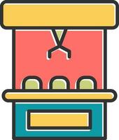 Claw Machine Vector Icon
