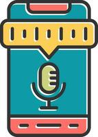 Voice Recorder Vector Icon