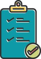 Checklist Vector Icon