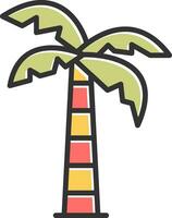 Palm Tree Vector Icon