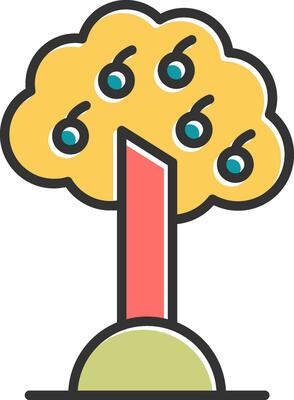 Chestnut Vector Icon