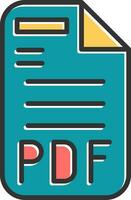 Pdf Vector Icon