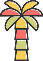 Palm Tree Vector Icon