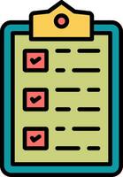 Checklist Vector Icon