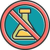 No Chemical Vector Icon