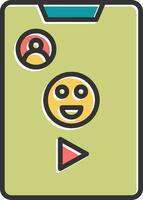 Videocall Vector Icon