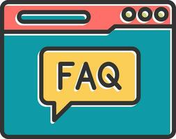 FAQ Vector Icon