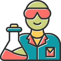 Scientist Vector Icon