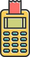 Pos Terminal Vector Icon