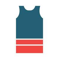 Shirt Vector Glyph Two Color Icon For Personal And Commercial Use.