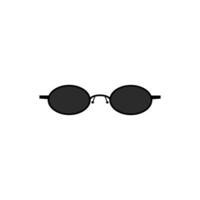 eyeglasses icon simple design in white background vector