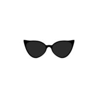 eyeglasses icon simple design in white background vector