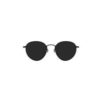 eyeglasses icon simple design in white background vector