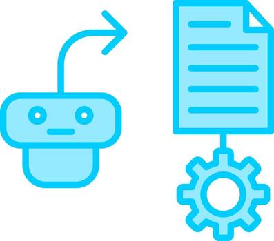 natural idioma Procesando vector icono